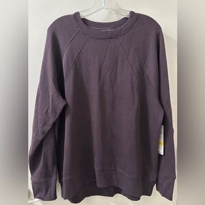 Zella Deep Purple Knit Top